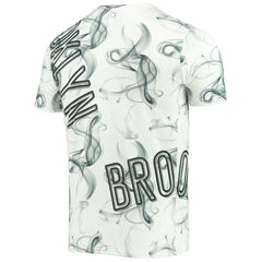 Brooklyn Nets FISLL Asymmetric Bold Smoke T-Shirt Discount