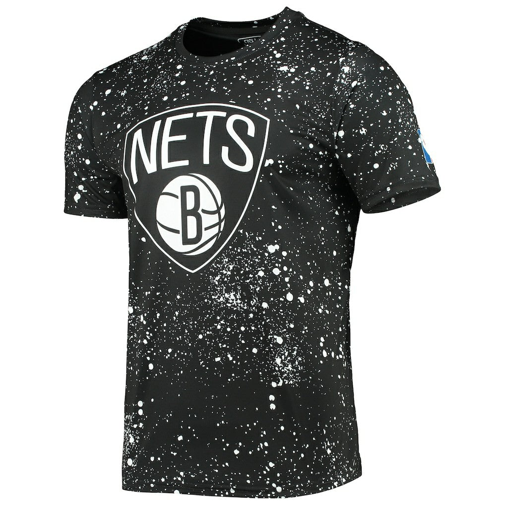 Brooklyn Nets FISLL Splatter Print T-Shirt Online