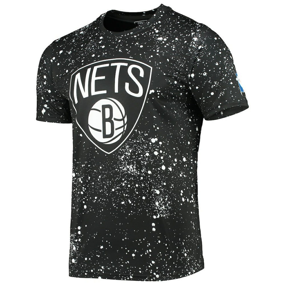 Brooklyn Nets FISLL Splatter Print T-Shirt Online