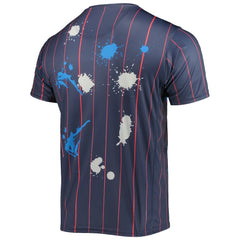 Philadelphia 76ers FISLL Striped Splatter T-Shirt On Sale