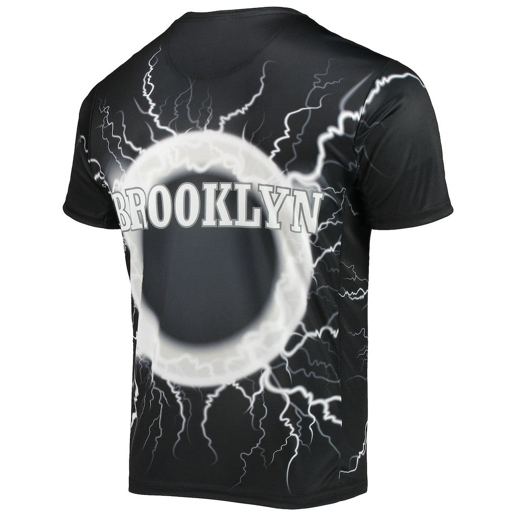 Brooklyn Nets FISLL Tornado Bolt T-Shirt Discount