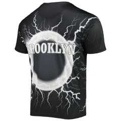 Brooklyn Nets FISLL Tornado Bolt T-Shirt Discount