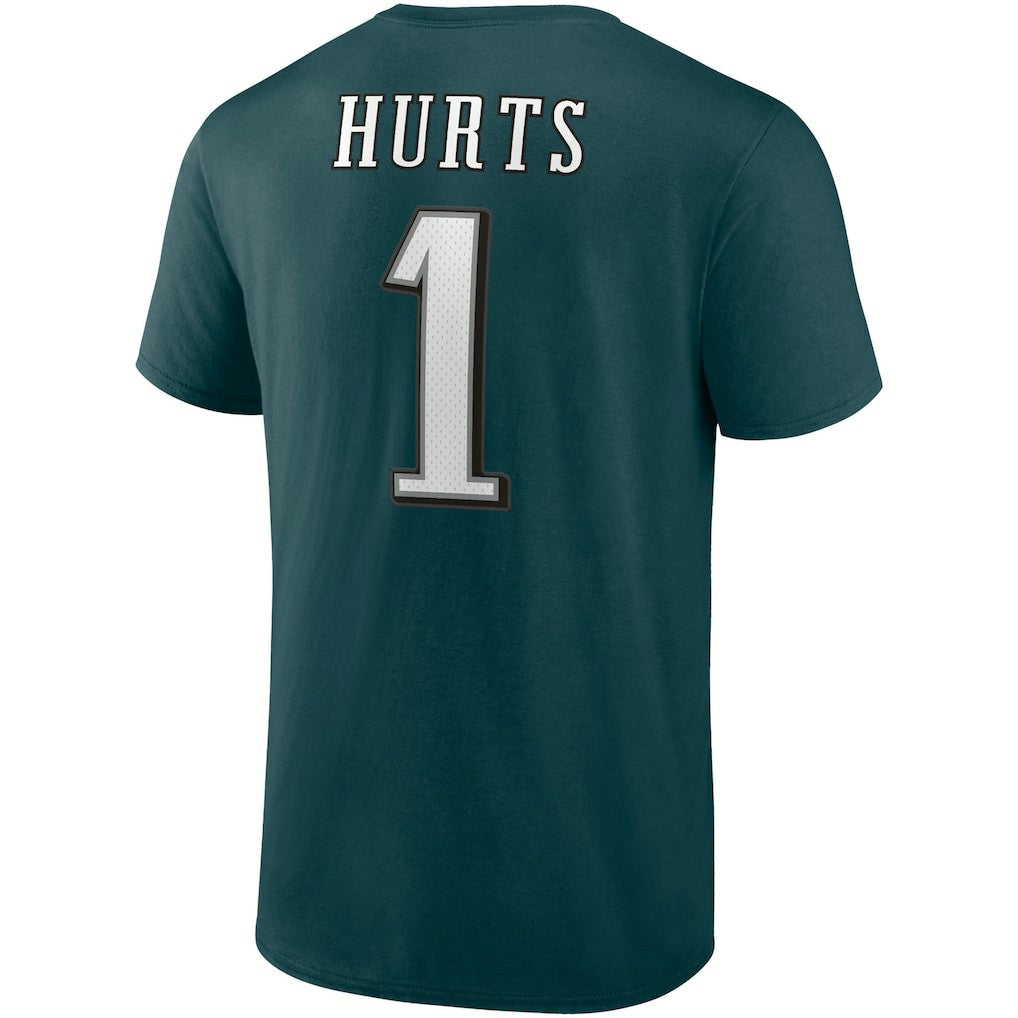 Philadelphia Eagles Fanatics Jalen Hurts  Player Icon T-Shirt
