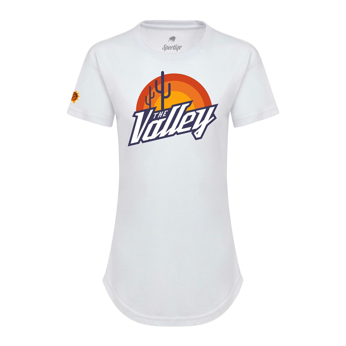 Phoenix Suns Sportiqe Women's 2021/22 City Edition Phoebe T-Shirt For Sale