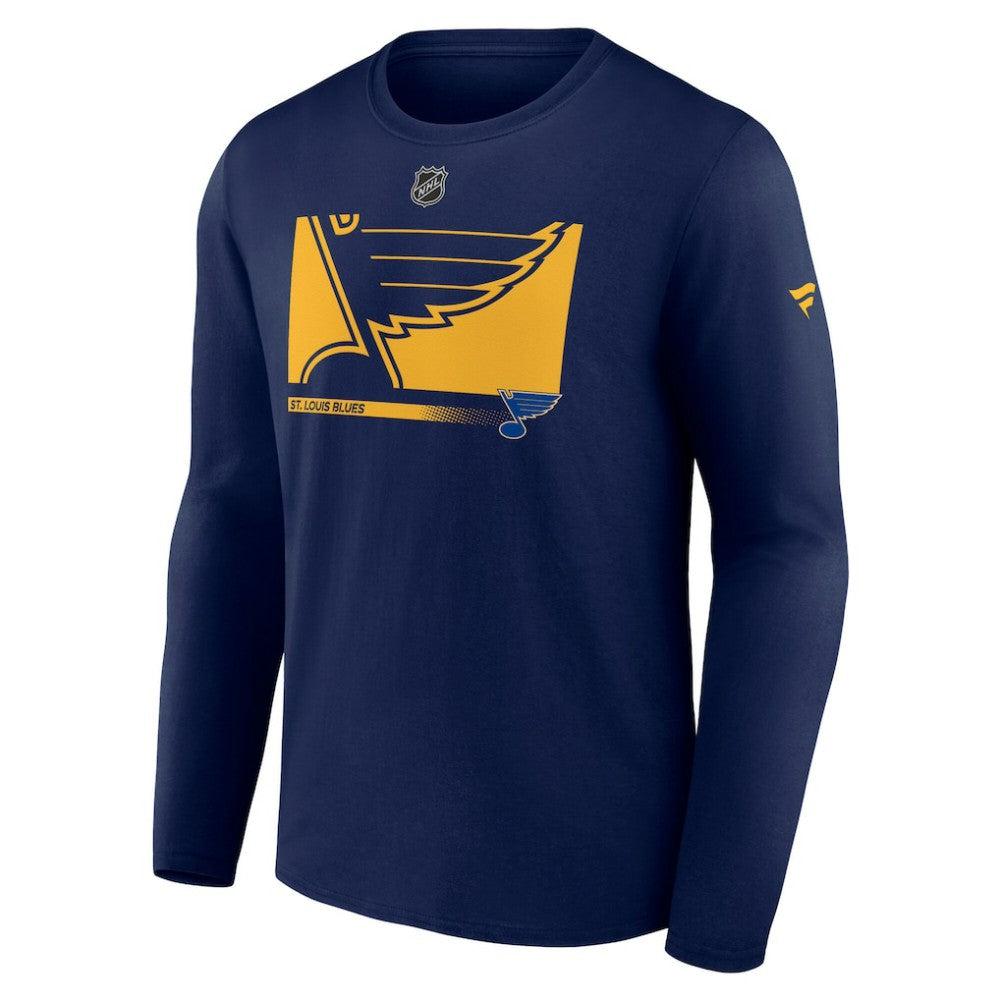 St. Louis Blues Fanatics Authentic Pro Core Collection Secondary Long Sleeve T-Shirt Online