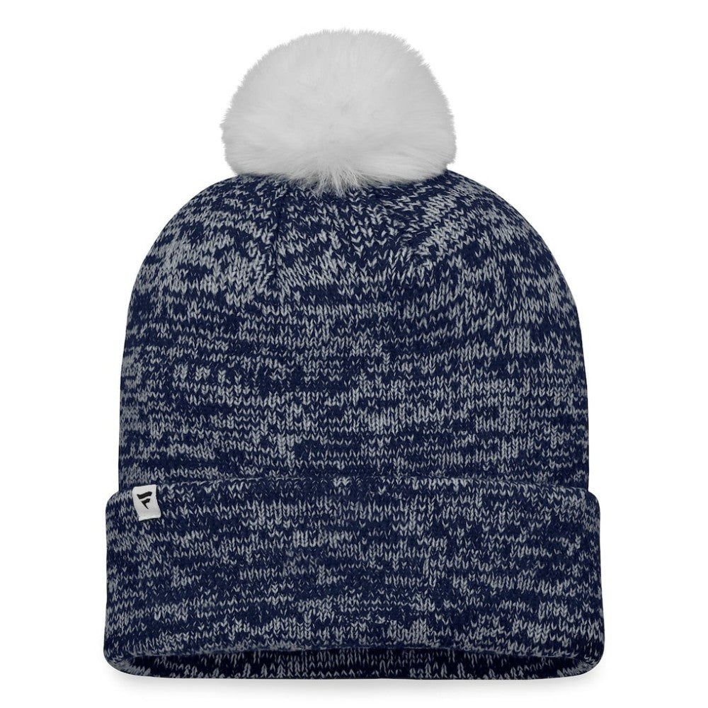 Boston Red Sox Fanatics Women's Iconic Cuffed Knit Hat with Pom | MLB New