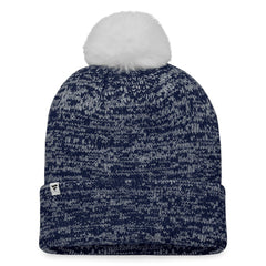 Boston Red Sox Fanatics Women's Iconic Cuffed Knit Hat with Pom | MLB New