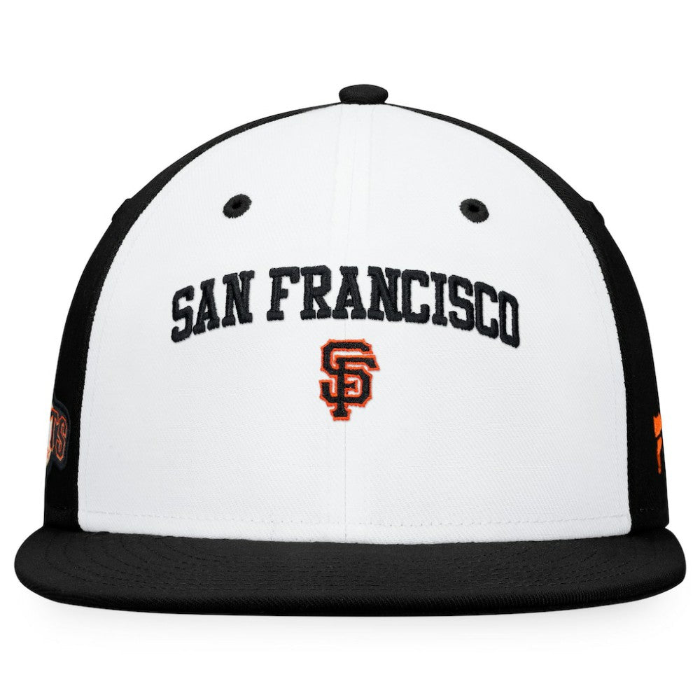 San Francisco Giants Fanatics Iconic Color Blocked Fitted Hat | MLB Online