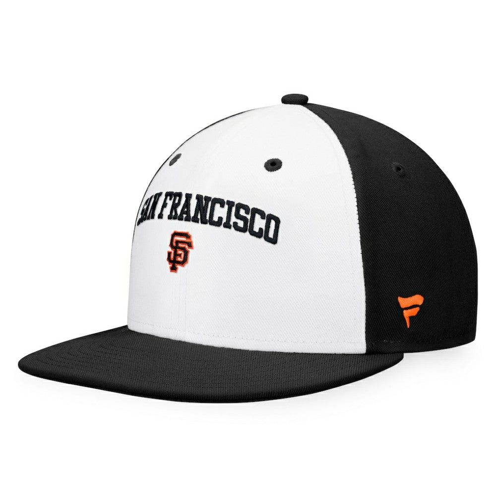 San Francisco Giants Fanatics Iconic Color Blocked Fitted Hat | MLB Online