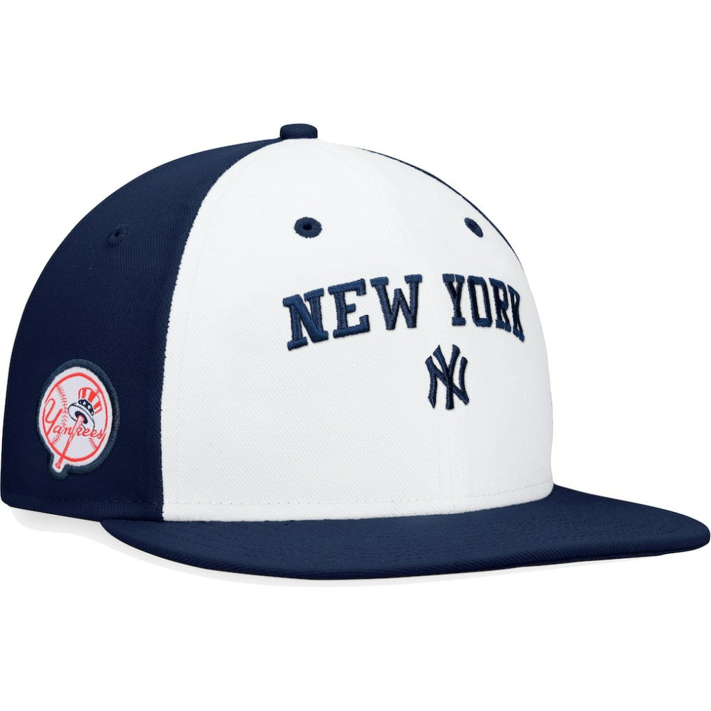 New York Yankees Fanatics Iconic Color Blocked Fitted Hat | MLB Shop