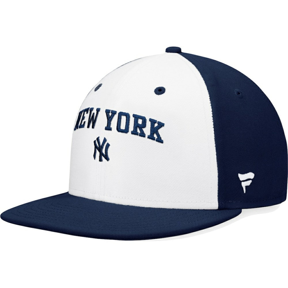 New York Yankees Fanatics Iconic Color Blocked Fitted Hat | MLB Shop