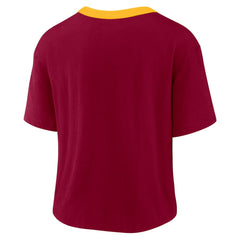 Washington Commanders Nike Women's High Hip Fashion Cropped Top