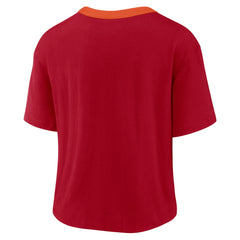 Tampa Bay Buccaneers Nike Women's High Hip Fashion Cropped Top