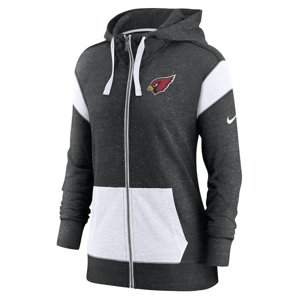 Arizona Cardinals Nike Women's Monaco Lightweight Full-Zip Hoodie