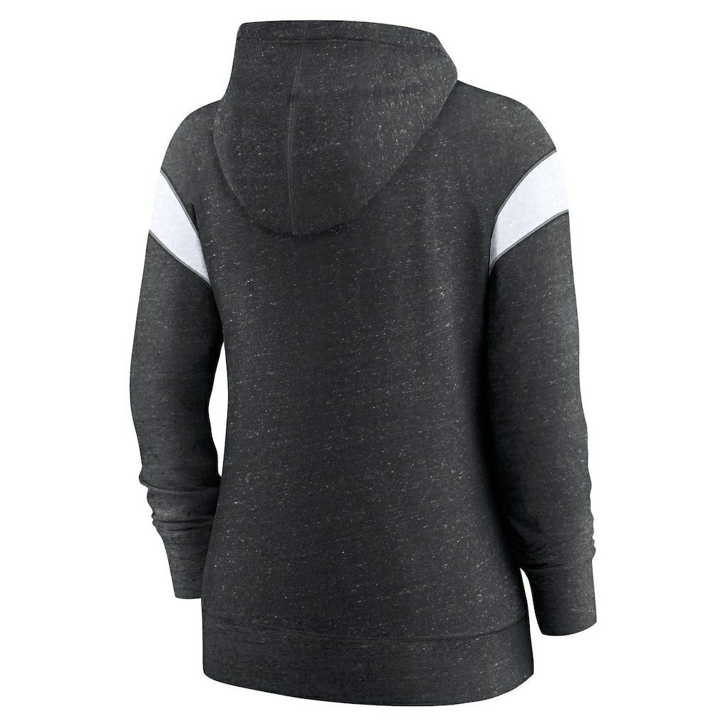 New Orleans Saints Nike Women's Plus Size Monaco Full-Zip Lightweight Hoodie