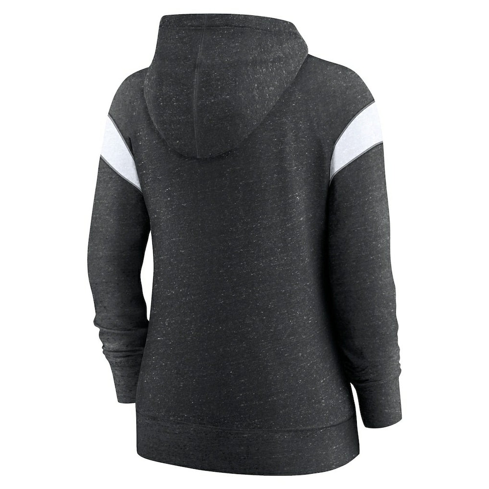 New Orleans Saints Nike Women's Plus Size Monaco Full-Zip Lightweight Hoodie