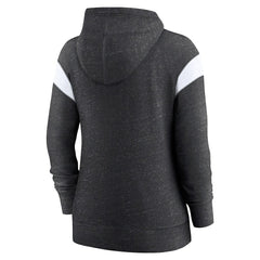 Las Vegas Raiders Nike Women's Plus Size Monaco Full-Zip Lightweight Hoodie