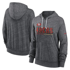 San Francisco 49ers Nike Women's Team Spirit Gym Vintage Lightweight Hoodie Top