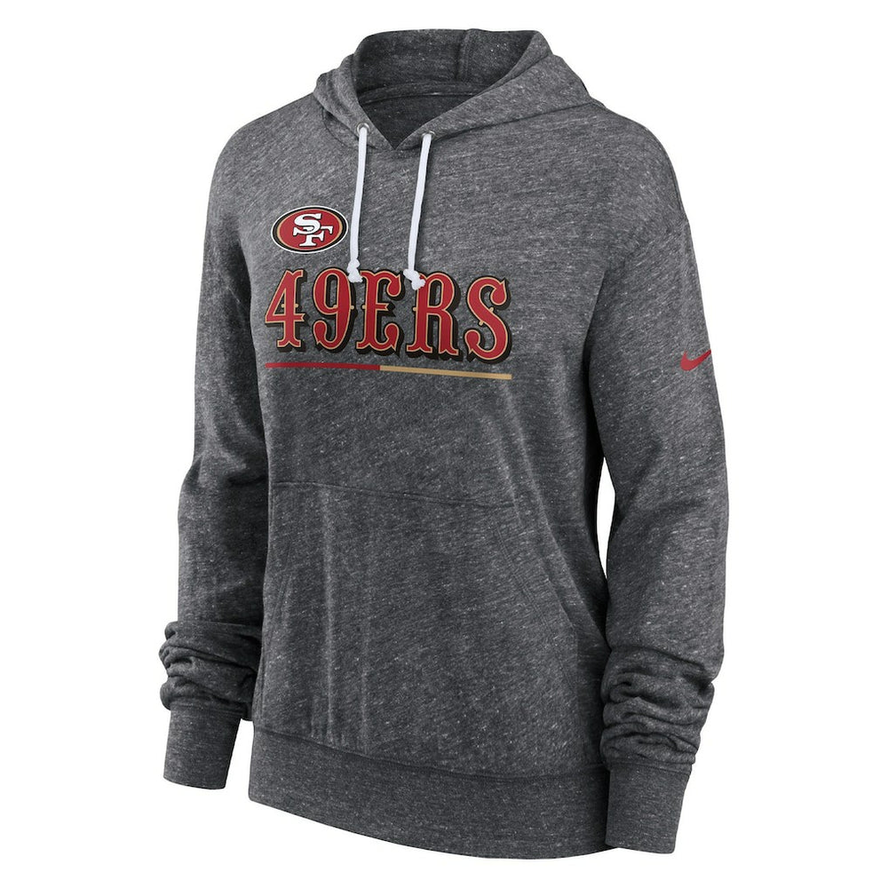 San Francisco 49ers Nike Women's Team Spirit Gym Vintage Lightweight Hoodie Top