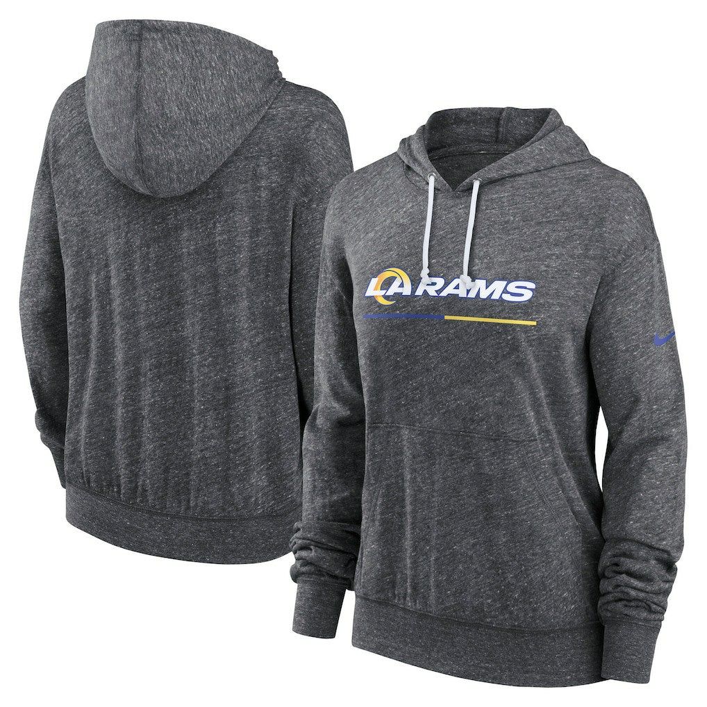 Los Angeles Rams Nike Women's Team Spirit Gym Vintage Lightweight Hoodie Top