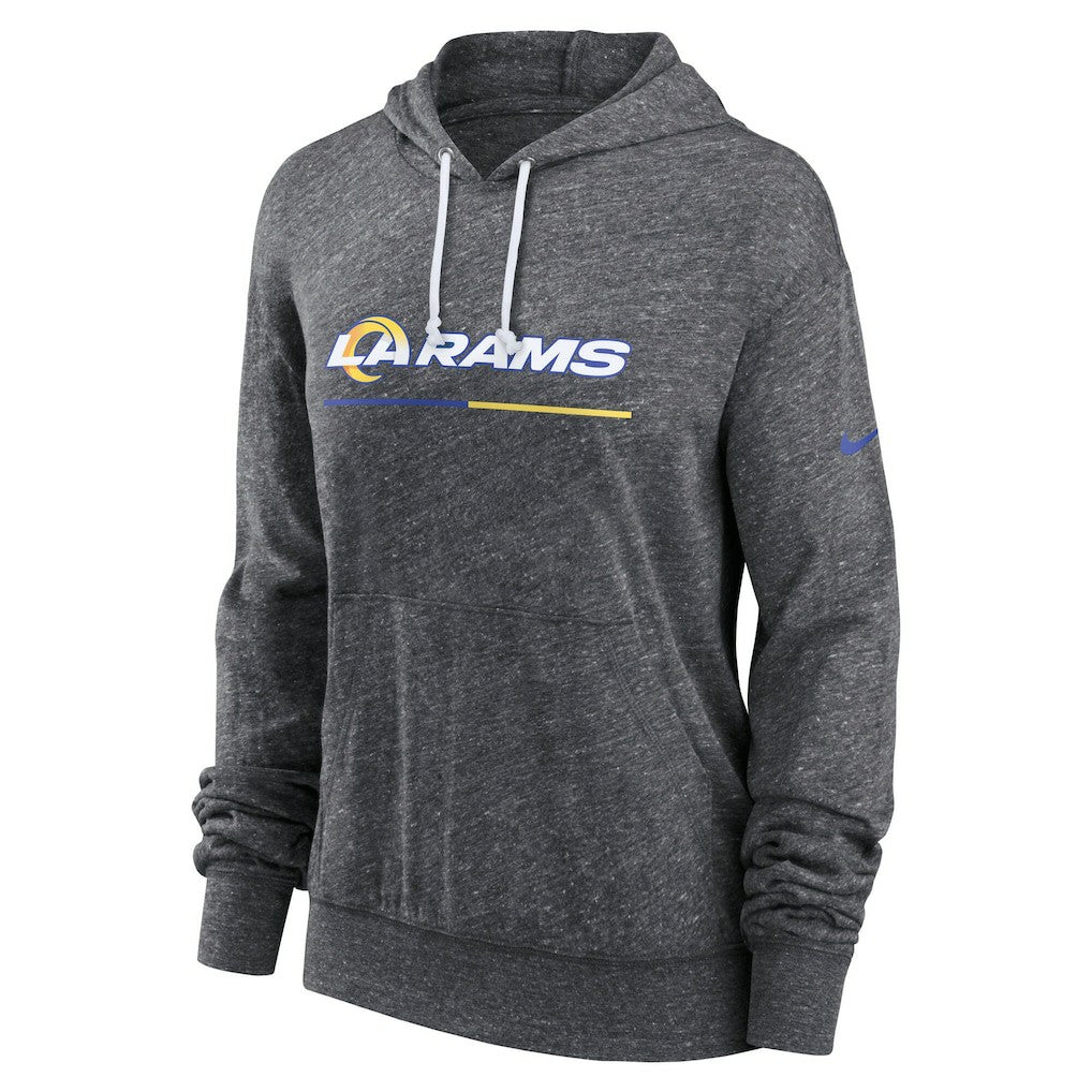 Los Angeles Rams Nike Women's Team Spirit Gym Vintage Lightweight Hoodie Top