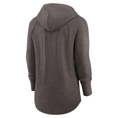 Cleveland Browns Nike Women's Minimal Statement Lightweight Raglan Funnel Neck Pullover Hoodie