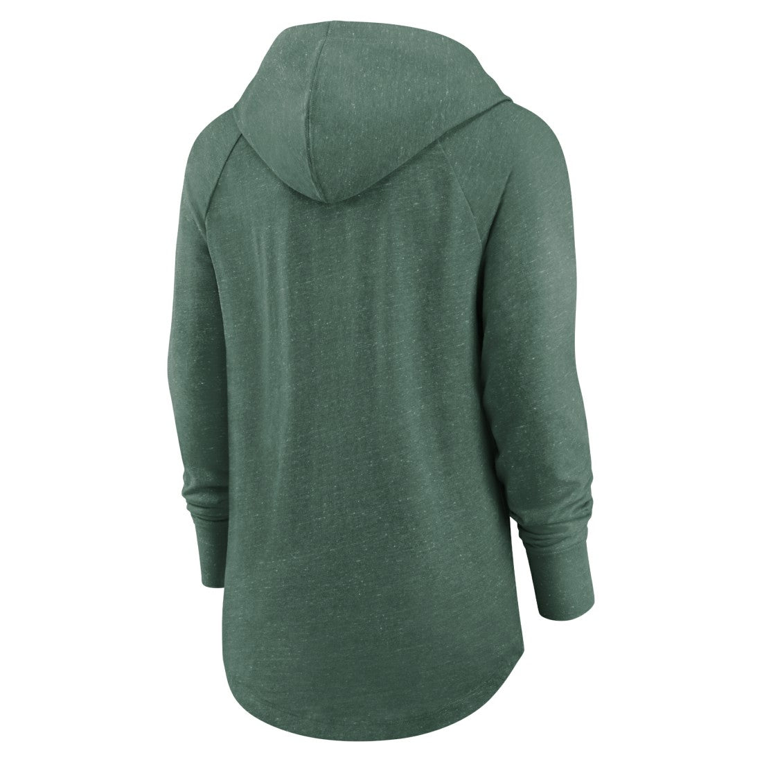 Green Bay Packers Nike Women's Minimal Statement Lightweight Raglan Funnel Neck Pullover Hoodie
