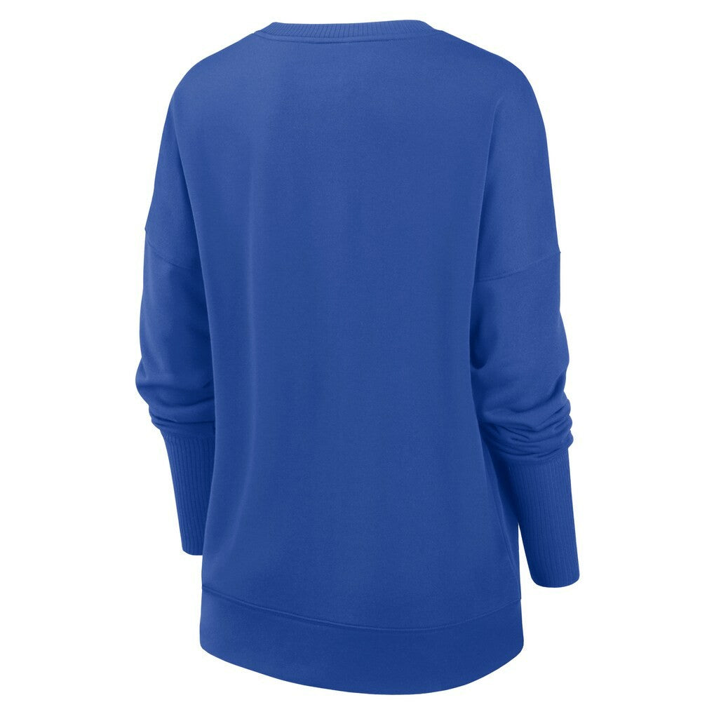 Los Angeles Rams Nike Women's Rewind Playback Icon Performance Pullover Sweatshirt