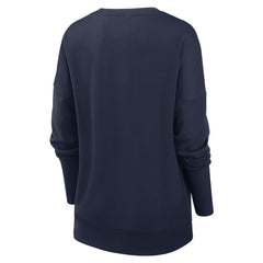 New York Giants Nike Women's Rewind Playback Icon Performance Pullover Sweatshirt