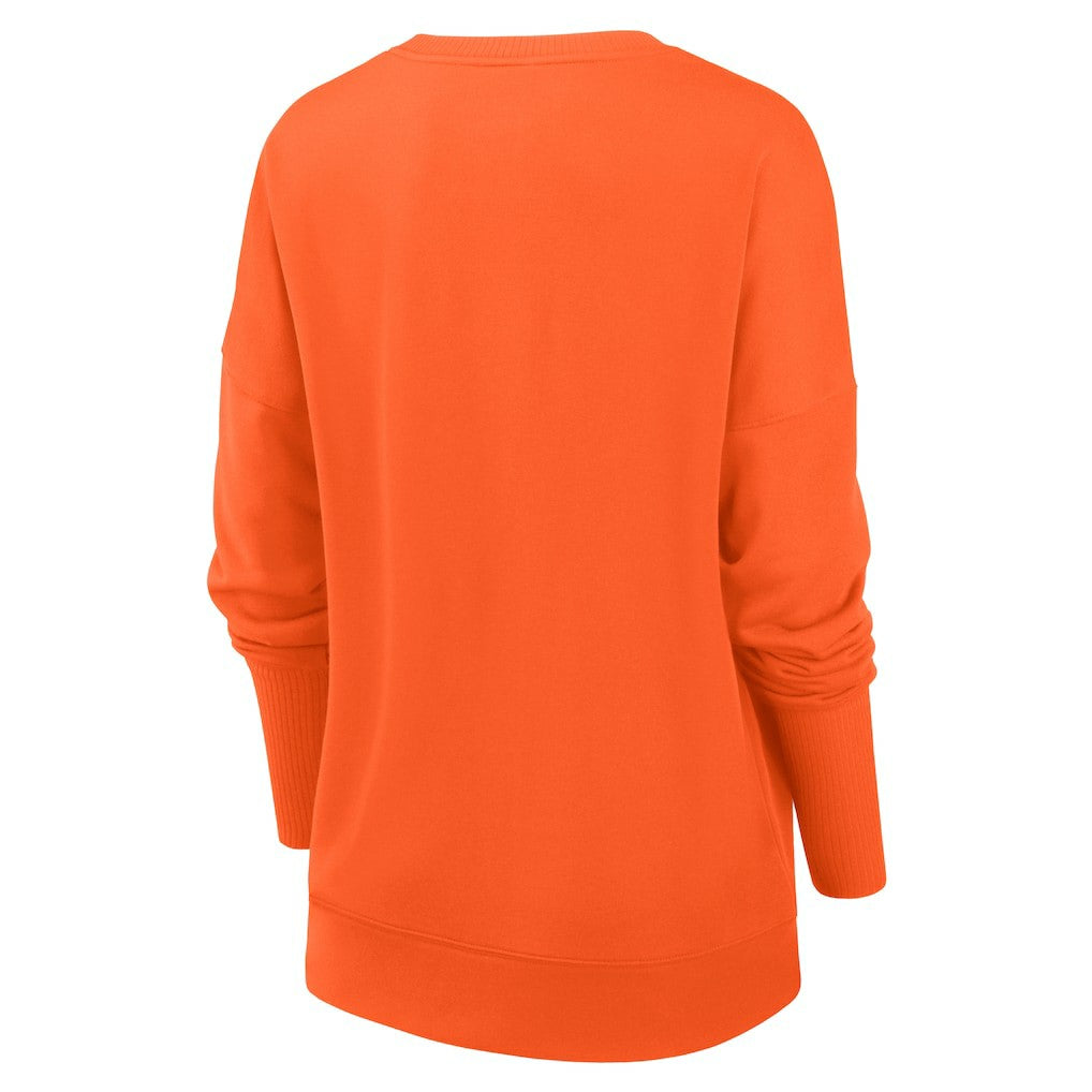 Chicago Bears Nike Women's Rewind Playback Icon Performance Pullover Sweatshirt