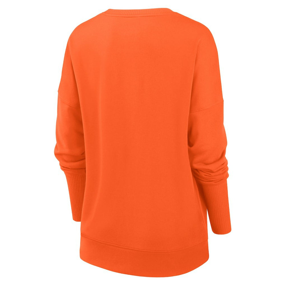 Chicago Bears Nike Women's Rewind Playback Icon Performance Pullover Sweatshirt