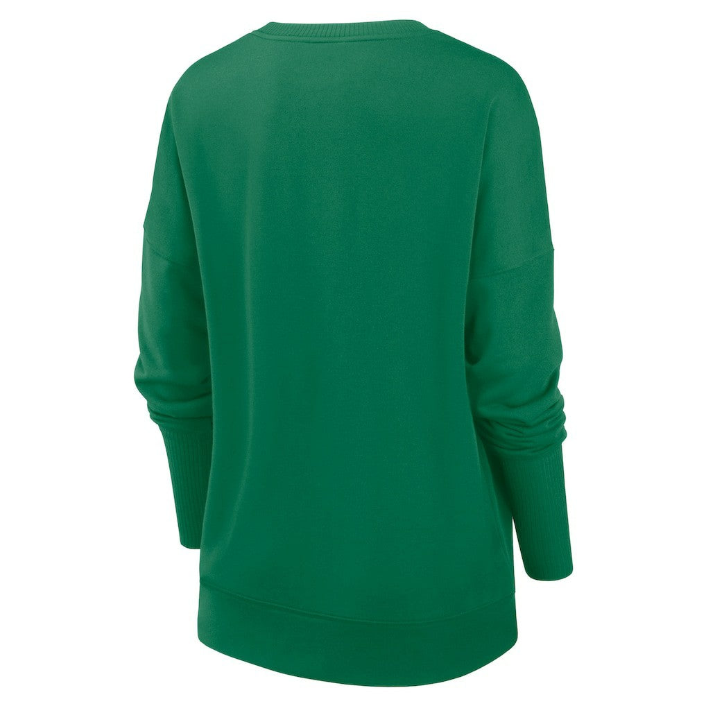 New York Jets Nike Women's Rewind Playback Icon Performance Pullover Sweatshirt