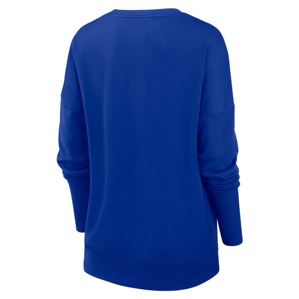 Seattle Seahawks Nike Women's Rewind Playback Icon Performance Pullover Sweatshirt