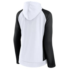 New Orleans Saints Fanatics Women's End Around Lightweight Raglan Full-Zip Hoodie Jacket