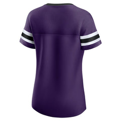 Baltimore Ravens Fanatics Women's Original State Lace-Up T-Shirt
