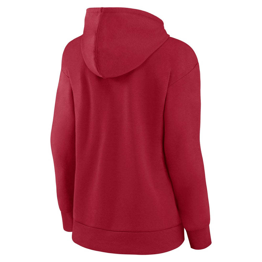 Tampa Bay Buccaneers Fanatics Women's Iconic Cotton Fleece Checklist Pullover Hoodie