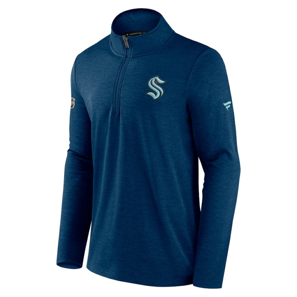 Seattle Kraken Fanatics Authentic Pro Rink Quartet-Zip Jacket Outlet