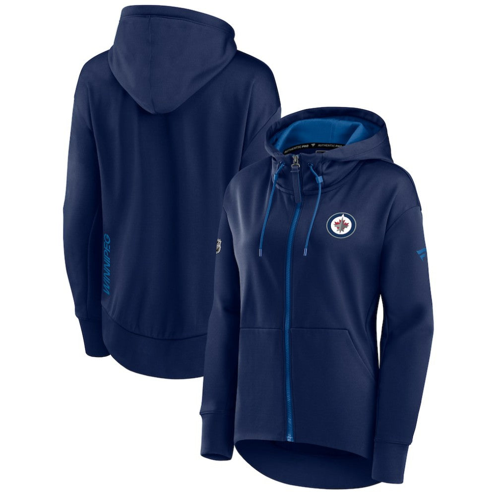 Winnipeg Jets Fanatics Women's Authentic Pro Rink Full-Zip Hoodie Online