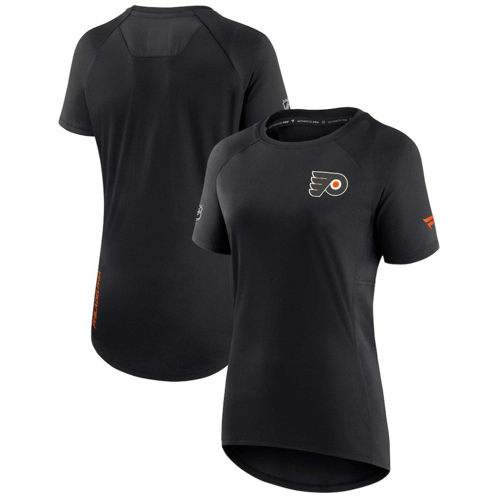 Philadelphia Flyers Fanatics Women's Authentic Pro Rink Raglan Tech T-Shirt Online