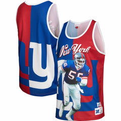 New York Giants Mitchell & Ness Lawrence Taylor  Retired Player Graphic Tank Top