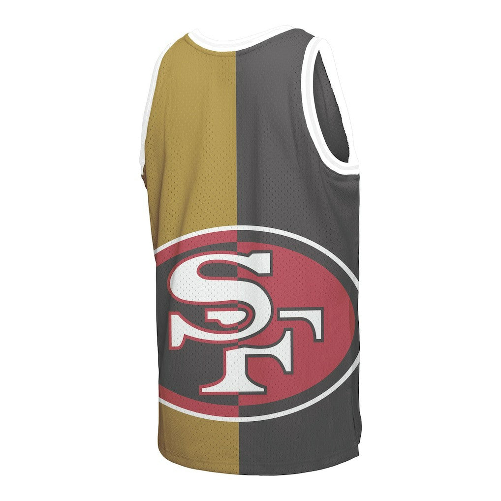 San Francisco 49ers Mitchell & Ness Joe Montana  Retired Player Graphic Tank Top
