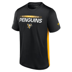 Pittsburgh Penguins Fanatics Authentic Pro Rink Tech T-Shirt On Sale
