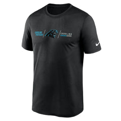 Carolina Panthers Nike Horizontal Lockup Legend Performance T-Shirt