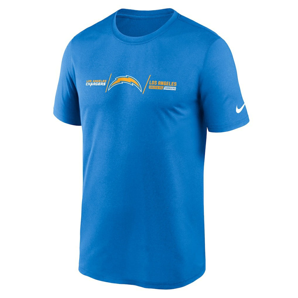 Los Angeles Chargers Nike Horizontal Lockup Legend T-Shirt