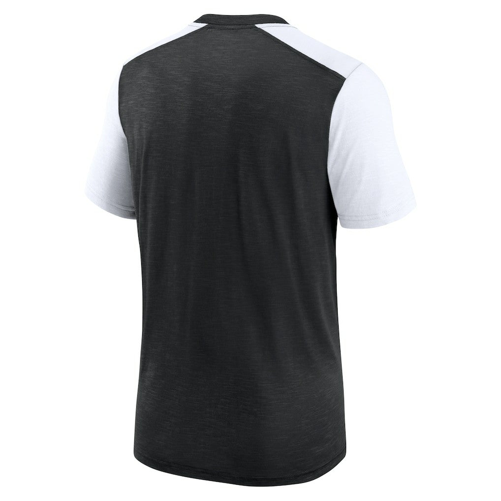 Las Vegas Raiders Nike Color Block Team Name T-Shirt