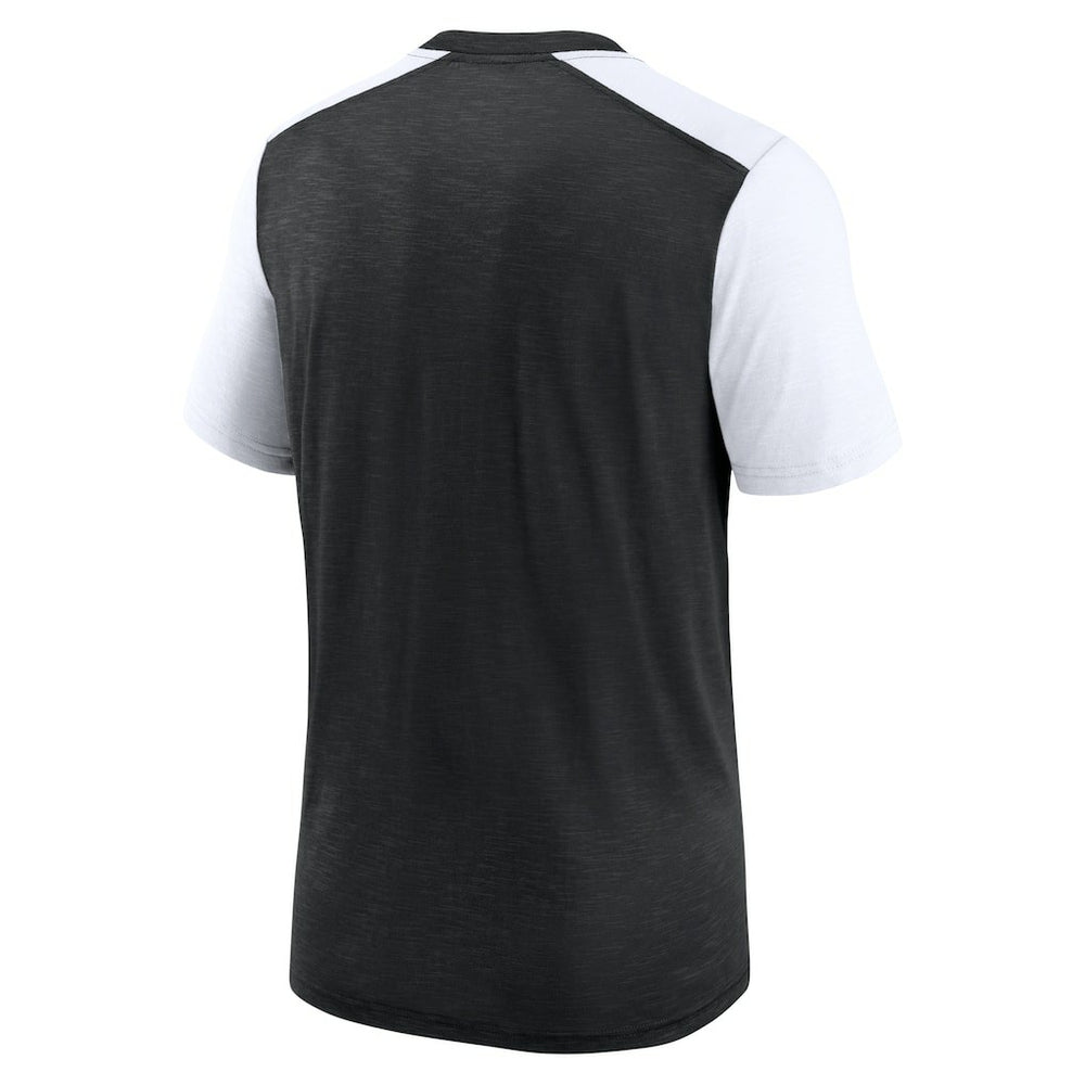 Las Vegas Raiders Nike Color Block Team Name T-Shirt