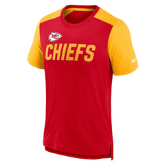 Kansas City Chiefs Nike Color Block Team Name T-Shirt