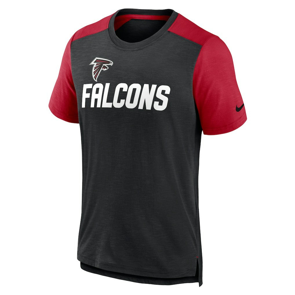 Atlanta Falcons Nike Color Block Team Name T-Shirt
