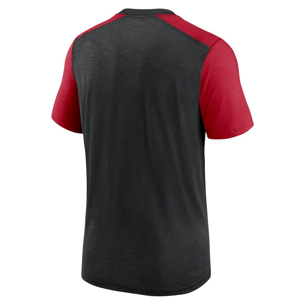 Atlanta Falcons Nike Color Block Team Name T-Shirt
