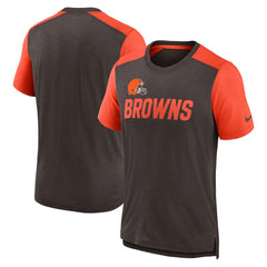 Cleveland Browns Nike Color Block Team Name T-Shirt